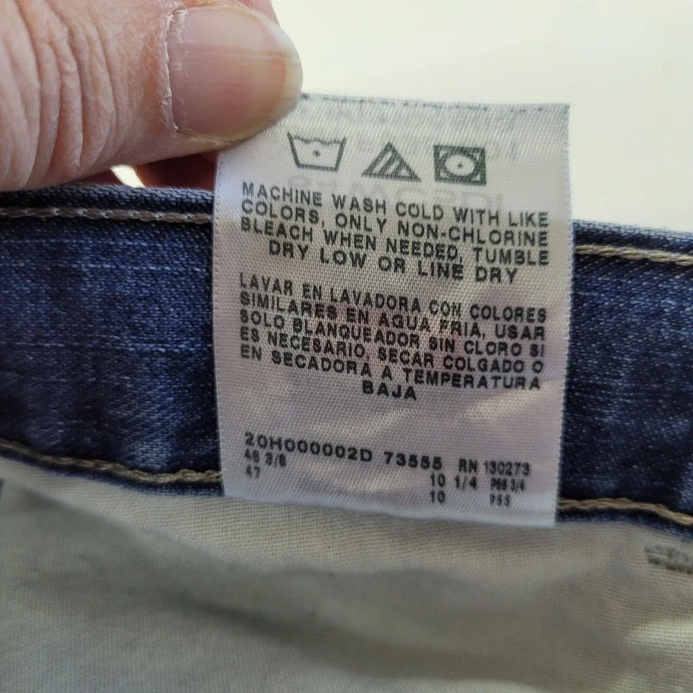 Wrangler Mens Carpenter Denim Shorts Size 46‎ Blue Medium Wash Utility Workwear